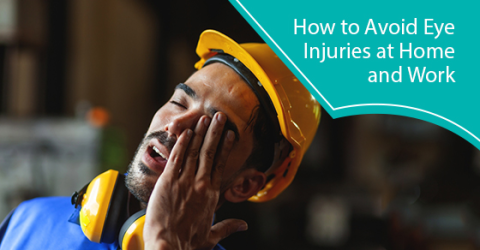 How to avoid eye injuries at home and work