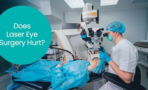 Does laser eye surgery hurt?